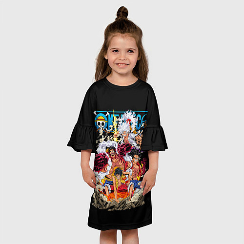 Детское платье One Piece all / 3D-принт – фото 3