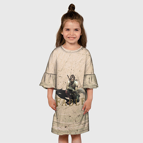 Детское платье Fable II Герой Глушвилля / 3D-принт – фото 3