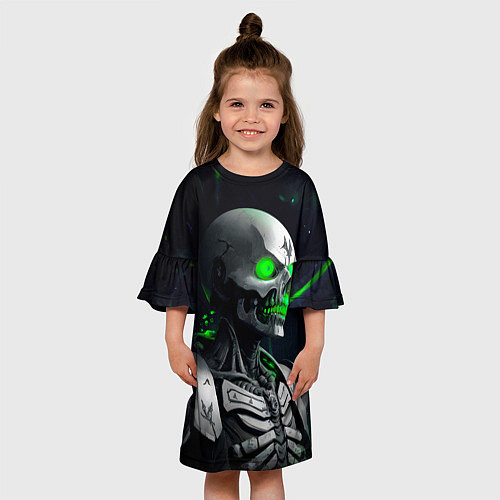 Детское платье Necron / 3D-принт – фото 3