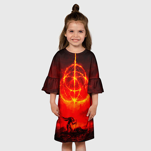 Детское платье Elden Ring dark / 3D-принт – фото 3