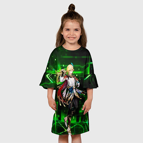 Детское платье Кавех - Геншин импакт / 3D-принт – фото 3