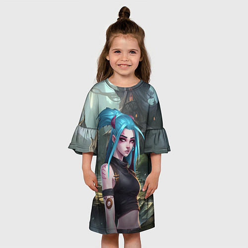 Детское платье Jinx art / 3D-принт – фото 3