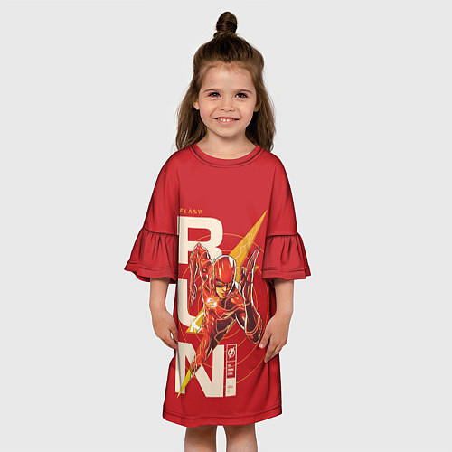 Детское платье The Flash run / 3D-принт – фото 3