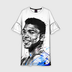 Платье клеш для девочки Cassius Clay, цвет: 3D-принт