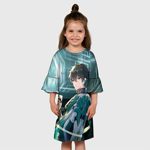 Детское платье Дань Хэн в общем вагоне / 3D-принт – фото 3