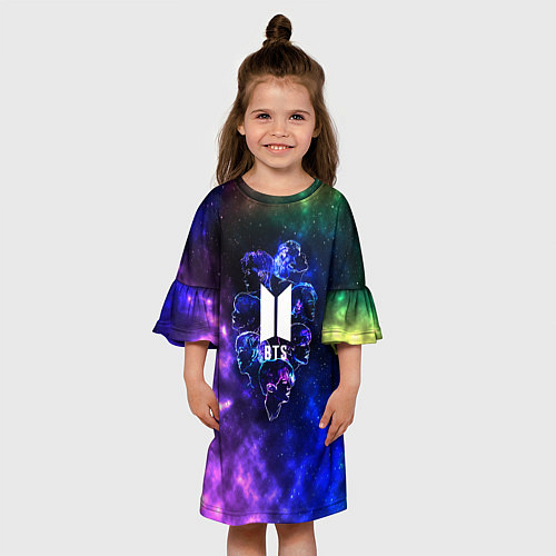 Детское платье BTS в космосе / 3D-принт – фото 3