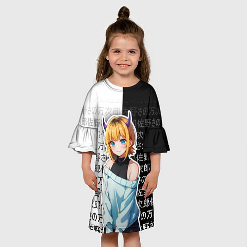 Детское платье Мем-тё - Звездное дитя / 3D-принт – фото 3
