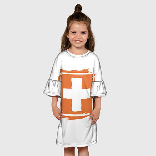 Детское платье Ed Sheeran Plus / 3D-принт – фото 3