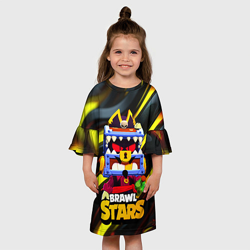 Детское платье Затонувший сундук Грифф / 3D-принт – фото 3