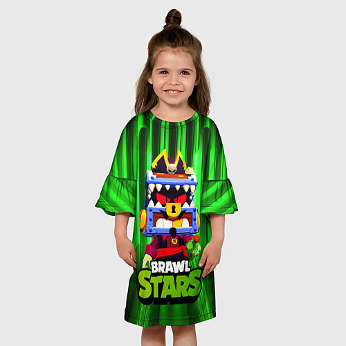 Детское платье Затонувший сундук Грифф / 3D-принт – фото 3