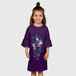 Платье клеш для девочки Kasabian The Alchemists Euphoria, цвет: 3D-принт — фото 2
