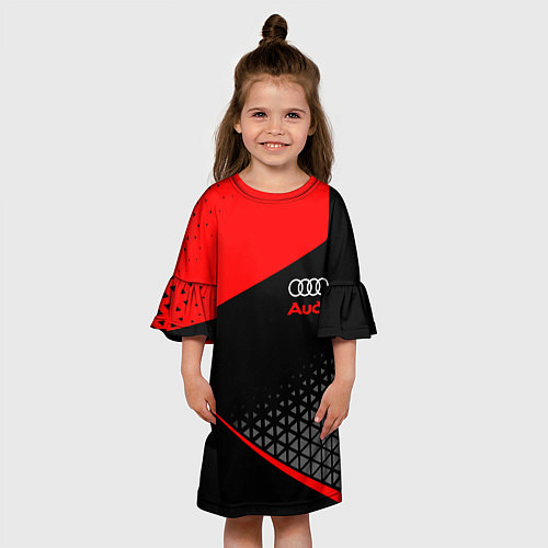 Детское платье Ауди - sportwear / 3D-принт – фото 3