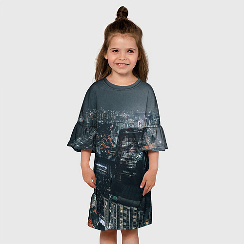 Детское платье Бигсити мк / 3D-принт – фото 3