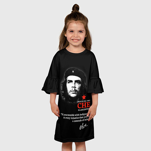 Детское платье Che Guevara автограф / 3D-принт – фото 3