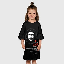 Платье клеш для девочки Che Guevara автограф, цвет: 3D-принт — фото 2