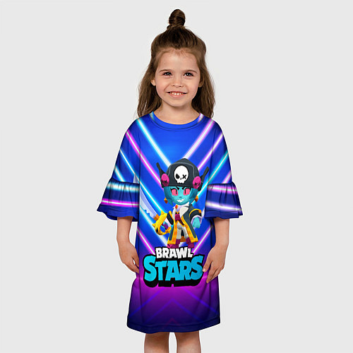 Детское платье Зомби пиратка Биби / 3D-принт – фото 3