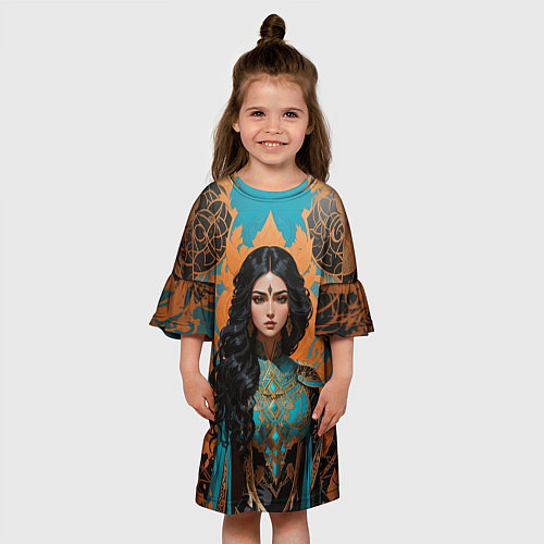 Детское платье Принцесса из сказочной страны / 3D-принт – фото 3