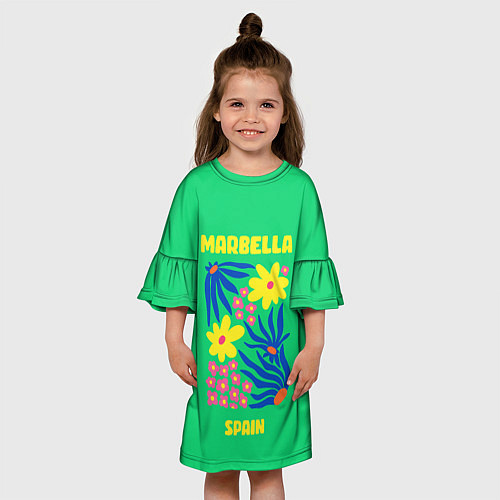 Детское платье Марбелья - Испания / 3D-принт – фото 3