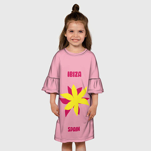 Детское платье Ибица - Испания / 3D-принт – фото 3