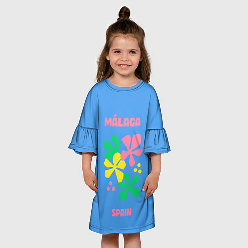 Детское платье Малага - Испания / 3D-принт – фото 3