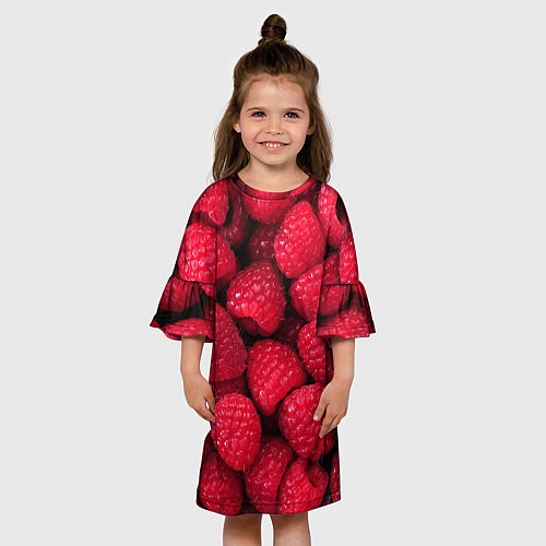 Детское платье Малина - паттерн / 3D-принт – фото 3