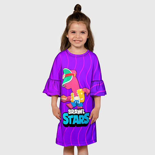 Детское платье Doug Brawl Stars / 3D-принт – фото 3