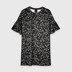 Платье клеш для девочки Цветочки вишни, цвет: 3D-принт