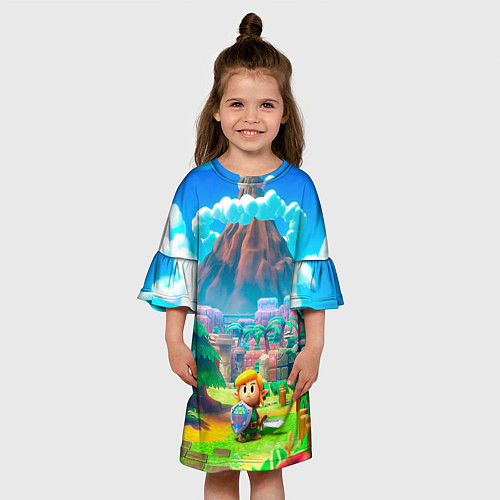 Детское платье Маленький Линк / 3D-принт – фото 3