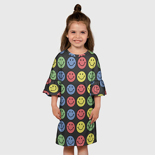 Детское платье Smiley / 3D-принт – фото 3