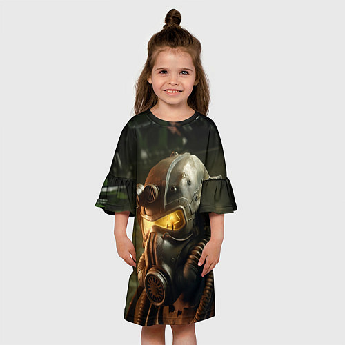 Детское платье Fallout photo / 3D-принт – фото 3