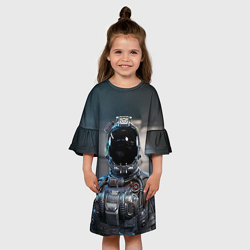 Детское платье Starfield astronaut / 3D-принт – фото 3