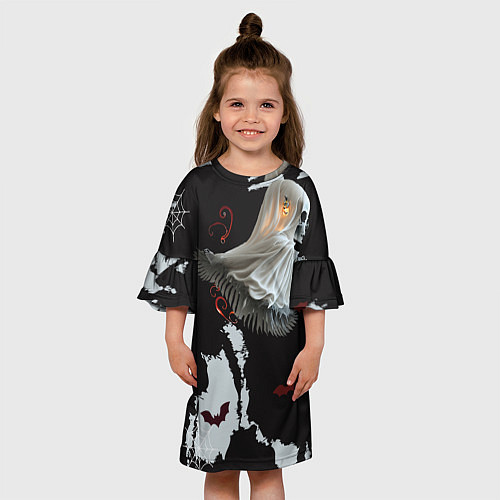 Детское платье Ночные приключения / 3D-принт – фото 3