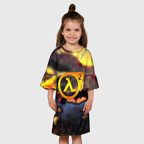 Детское платье Half-life maps / 3D-принт – фото 3