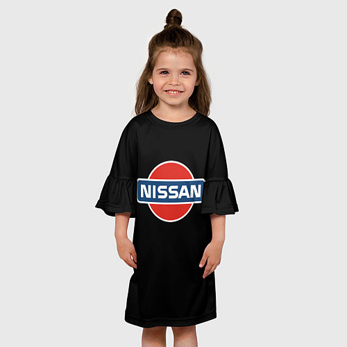 Детское платье Nissan auto / 3D-принт – фото 3