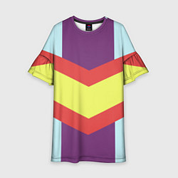 Детское платье Винтажный цвет 60 годов