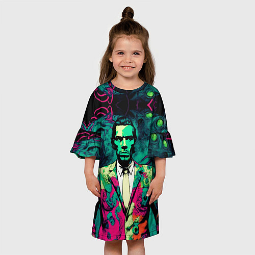 Детское платье Че Гевара в современном стиле / 3D-принт – фото 3
