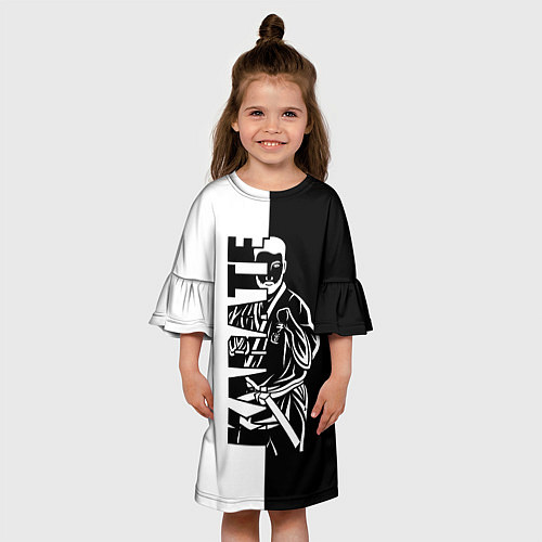 Детское платье Karate / 3D-принт – фото 3