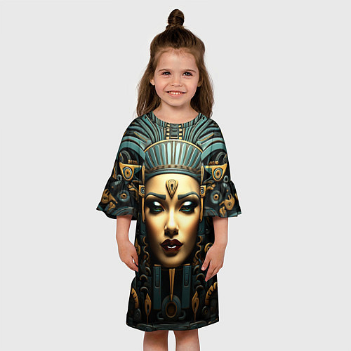 Детское платье Египетские царицы / 3D-принт – фото 3