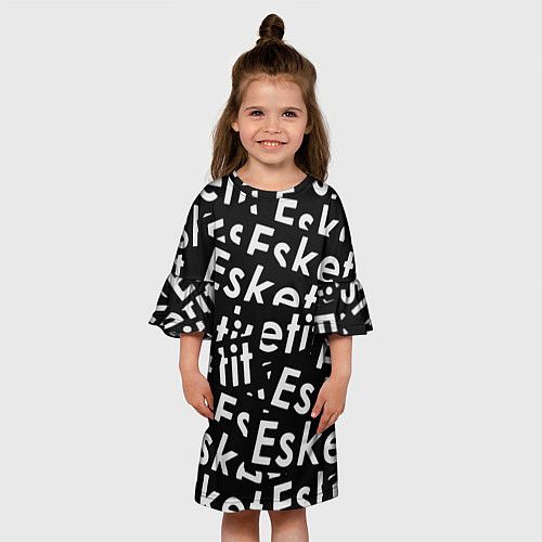 Детское платье Esskeetit rap / 3D-принт – фото 3