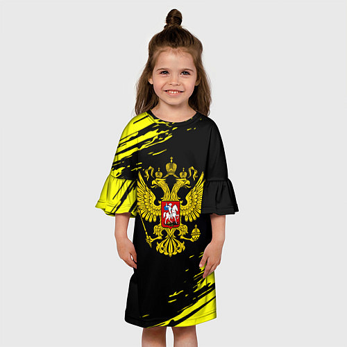 Детское платье Имперская Россия герб / 3D-принт – фото 3