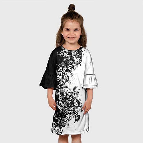 Детское платье Иллюстрация свободы / 3D-принт – фото 3