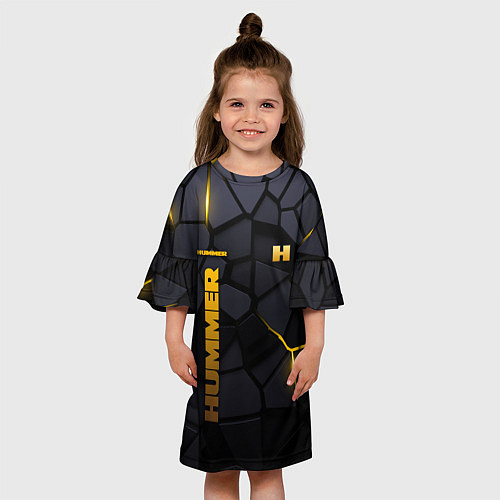 Детское платье Hummer - плиты с эффектом свечения / 3D-принт – фото 3