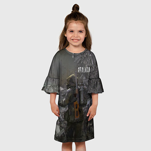 Детское платье STALKER 2 одиночка с детектором / 3D-принт – фото 3