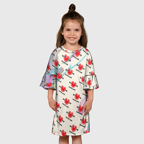 Детское платье Momaland pattern / 3D-принт – фото 3