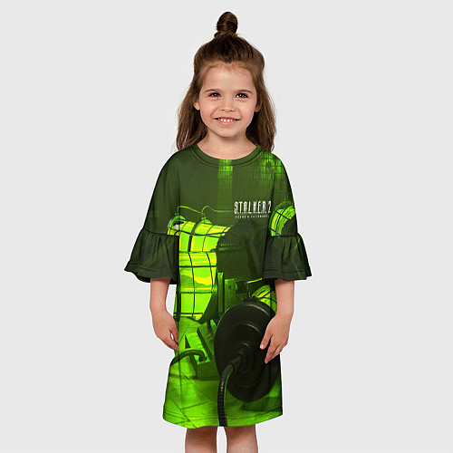 Детское платье STALKER 2 капсулы осознания / 3D-принт – фото 3