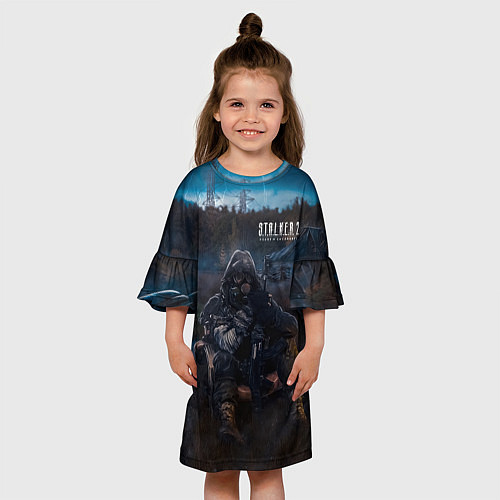 Детское платье STALKER 2 на привале / 3D-принт – фото 3