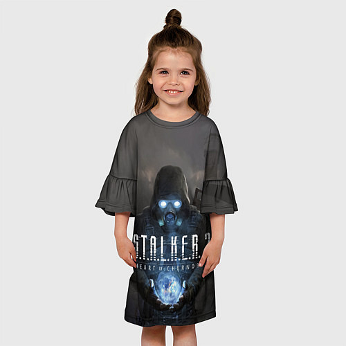 Детское платье STALKER 2 одиночка с артефактом / 3D-принт – фото 3