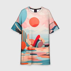 Детское платье Геометрия природы