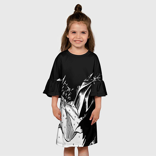Детское платье Берсерк Гатс в чёрных доспехах / 3D-принт – фото 3