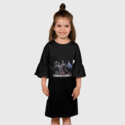 Платье клеш для девочки The Witcher CD Projekt, цвет: 3D-принт — фото 2